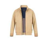 bugatti Blouson Herren Stehkragen Mikrofaser beige, 58 (3XL)