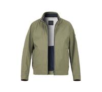 bugatti Blouson Herren Stehkragen Mikrofaser grün, 50 (M)