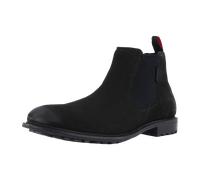 Bugatti Stiefelette aus Leder Herren schwarz, 46