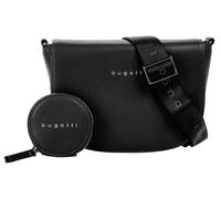 Bugatti - Bugatti Almata Schultertasche Schwarz Schwarz