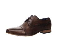 bugatti Herren Businessschuhe, Männer Business Schnürer,schnürschuhe,Anzugschuhe,Derby schnürung,Office,büro,Freizeit,braun (6000),40 EU / 6 UK