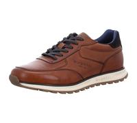 bugatti man Herren Low-Top Sneaker, Männer Sneaker, Wechselfußbett,sportlich,maennlich,Men's,Men,Halbschuhe,Sportschuhe,Cognac (6300),40 EU/EU UK