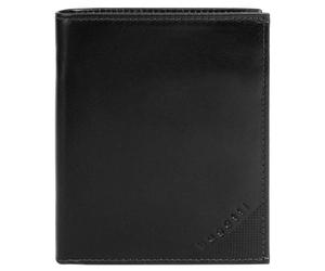 Bugatti - Bugatti Nobile Hochformatbörse mit Klappe Schwarz Schwarz