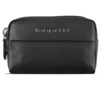 Bugatti - Bugatti Nome Schlüsseletui echt Leder Schwarz Schwarz