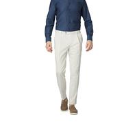 bugatti Bundfaltenhose Herren Slim Fit Baumwolle grau, 32/30