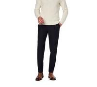 bugatti Bundfaltenhose Herren Slim Fit blau, 36/30
