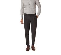 bugatti Bundfaltenhose Herren Slim Fit braun, 38/32