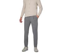 bugatti Bundfaltenhose Herren Slim Fit grau, 36/32