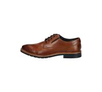 Bugatti Businessschuhe Leder Cognac - 46