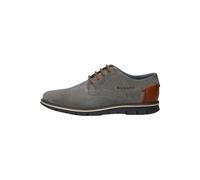Bugatti Businessschuhe Veloursleder Grau - 45