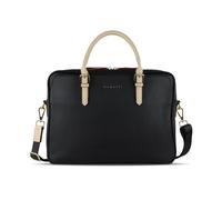 bugatti Ella Businesstasche 15", Aktentasche aus Kunstleder mit Laptopfach, schwarz