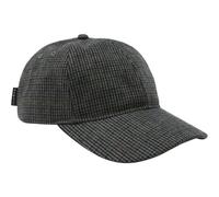 bugatti Cap With Classic Glen Check Pattern Dark Olive