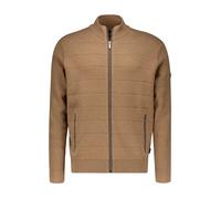 bugatti Cardigan Herren Comfort Fit braun, 3XL