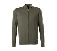 bugatti Cardigan Herren Slim Fit grün, 4XL