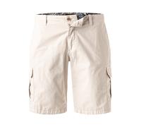 bugatti Cargoshorts Herren Regular Fit Baumwolle beige, 46