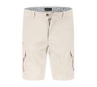 bugatti Cargoshorts Herren Regular Fit Baumwolle beige, 52