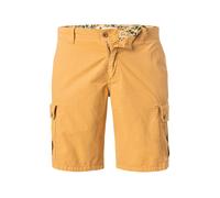 bugatti Cargoshorts Herren Regular Fit Baumwolle gelb, 48