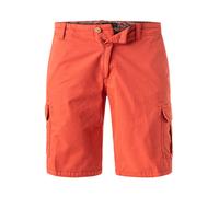 bugatti Cargoshorts Herren Regular Fit Baumwolle orange, 25