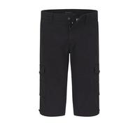 bugatti Cargoshorts Herren Regular Fit Baumwolle schwarz, 46