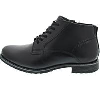 bugatti Herren Schnürstiefel, Männer Stiefel Kaltfutter,Chukka Boots,schnürung,Boots,Winterstiefel,Winterschuhe,schwarz (1000),43 EU / 8.5 UK