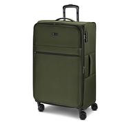 BUGATTI Check-in Koffer für Damen und Herren | großer XL Trolley 46.5 x 28.5 x 75cm aus hochwertigem, flexiblem Polyester Material | Erweiterbar & Doppelrolle| Valencia Soft Serie