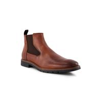 bugatti Chelsea Boots Herren Glattleder braun, 44 (9.5)