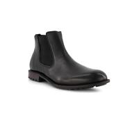 bugatti Chelsea Boots Herren Glattleder schwarz, 45