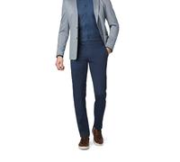 Chinohose BUGATTI, Herren, Gr. 33, Länge 34, 370, marine, 86% Baumwolle, 11% Polyester, 3% Elasthan, unifarben, casual, normal, Hosen, mit Stretchfunktion (35692517-33) 370, marine