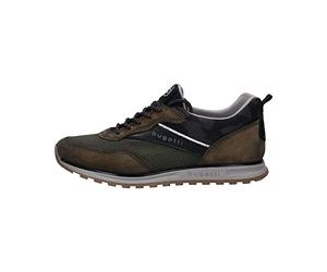 bugatti Cirino Herrenschuhe Schnürschuhe sportlicher Grün Freizeit, Schuhgröße:40 EU