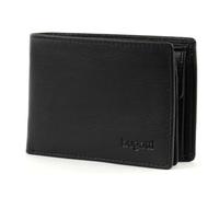 bugatti City Line Coin Wallet with Flap 4 CC Black
