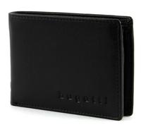 bugatti City Line RFID Coin Wallet with Flap 4CC Black