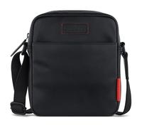 bugatti Clark Herren Schultertasche klein aus hochwertigem Leder in Schwarz