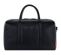 Bugatti Clark Weekender schwarz, Leder, 46 x 26 x 21cm