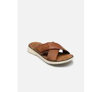 bugatti Pantolette mit praktischem Klettverschluss, braun, color=cognac used|size=43