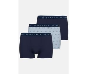 BUGATTI Comfort Pants, 3er Pack blau-hell-Allover - 8