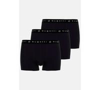 BUGATTI Comfort Pants, 3er Pack schwarz-dunkel-uni - 7