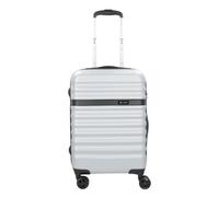 bugatti Corium 4-Rollen Kabinentrolley 55 cm silberfarben