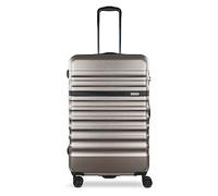 bugatti Corium Hartschalenkoffer 78x49x28,5 cm - 85L, 4 Rollen mit TSA Zahlenschloss, Rose