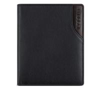 bugatti Corso DeLuxe Upright Wallet With Flap Black