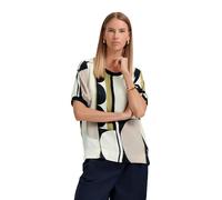 bugatti Damen Bluse Kurzarm W6080-16702 mit grafischem Print aus 100% Viskose