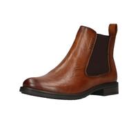 bugatti Damen Chelsea Boots 415AFS3W5000-6300 Weite Normal Reißverschluss Kunstleder Cognac 39 EU