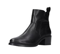 bugatti Damen Chelsea Boots 415AMQ3E5000-1000 Weite Normal Reißverschluss Kunstleder Black 38 EU