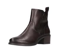bugatti Damen Chelsea Boots 415AMQ3E5000-6100 Weite Normal Reißverschluss Kunstleder Dark Brown 39 EU