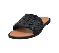 bugatti Damen, Flache Sandale, Schwarz, 36 EU