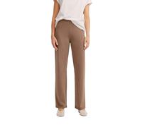 Strickhose BUGATTI, Damen, Gr. XS, Normalgrößen, beige (50, beige), 53% Polyester, 47% Viskose, unifarben, normal, Hosen Strickhose, mit dehnbarem Bund (93871555-XS)