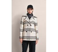 Bugatti Damen Karierter Mantel mit hohem Tragekomfort EU 42 / UK 14