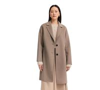 bugatti Damen Reverskragen Mantel 861100-81244 Loose Fit Knopfleiste Vordertaschen stilvoll Herbst Winter Wollmantel