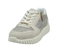 Bugatti Damen Sandaletten 5290 – beige/metallic, offen, flach & bequem – Gr. 37 EU