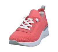 bugatti Damen Sandaletten, Frauen Sandalen,Sommersandalen,bequem,flach,Sommerschuhe,Freizeitschuhe,offene Schuhe,Light red (3200),38 EU/EU UK