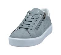 bugatti Damen Sandaletten, Frauen Sandalen,Sommersandalen,bequem,flach,Sommerschuhe,Freizeitschuhe,offene Schuhe,Light Grey/White (1220),40 EU/EU UK